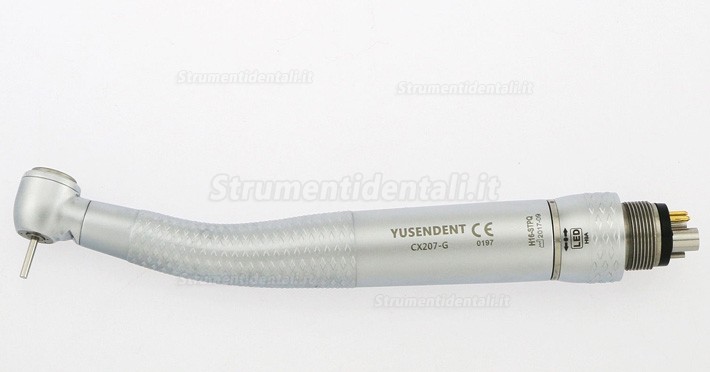 YUSENDENT® CX207-GS-TPQ Turbina a LED Testa Torcente con attacco rapido Sirona compatibile